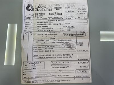 CHEVROLET D10 3.9 8V